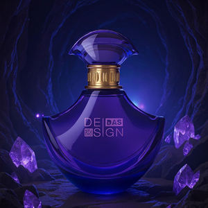 Venta de Fábrica, Botellas de Perfume Geométricas Únicas con Cierre Dorado, Diseño Arquitectónico Personalizado con Logotipo Privado, Suela Resistente Premium - Product Image 5