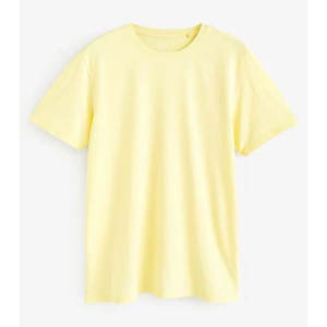 T-shirt basique d'été pour garçons, coupe classique, en coton super peigné, couleur unie, hauts basiques pour couleur unie - Product Image 3