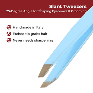 Pinzas profesionales para cejas con etiqueta privada personalizada, acero inoxidable, ligero, duradero, punta cuadrada, aplicador de belleza hecho a mano - Product Image 3