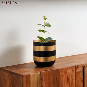 Recién llegado, maceta de flores de Metal duradera de estilo americano de buena calidad con color y tamaño personalizados para el hogar y los hoteles - Product Image 3
