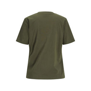 Wholesale Custom Logo Knitted Regular fit <b>Women's</b> Casual Summer <b>Short</b> Sleeve Breathable Gym Wear Yaga Workout Black Tee Shirts - Product Image 6