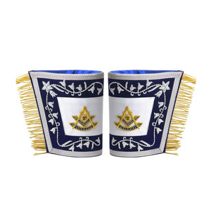 Elegante Brazalete Masónico con Ajuste Cómodo y Aspecto Elegante para Uso Formal y Estilo Tradicional, Brazalete Masónico de Alta Calidad - Product Image 1