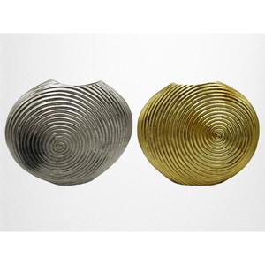 Macetas de metal Accesorios de decoración de mesa Jarrones pequeños Juego de 2 Maceta de metal de estilo americano niquelado Precio barato - Product Image 5