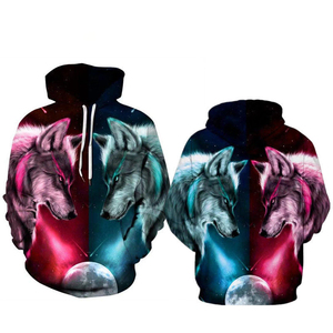 Logo personnalisé 100% coton hommes sweats à capuche ensemble polaire survêtement vêtements blanc sweat à capuche surdimensionné unisexe - Product Image 1