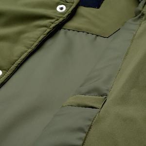 Blouson bombardier Letterman de haute qualité pour hommes hiver corps en laine manches en cuir personnalisé vente en gros veste universitaire de bonne qualité - Product Image 2