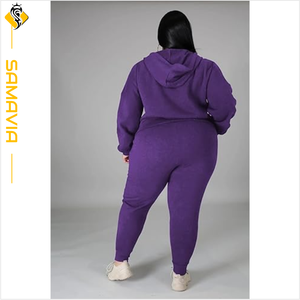 Survêtement actif grande taille pour femmes doux, extensible et parfait pour le sport et les loisirs - Product Image 6