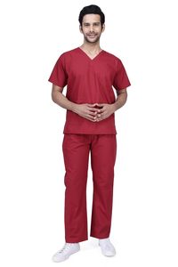 Ensemble de costume de gommage pour hommes toutes les couleurs idéal pour les médecins, les infirmières, les dentistes et les professionnels de la santé - Product Image 5