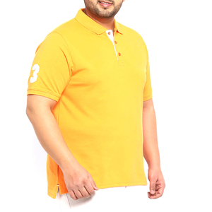 Polo à manches courtes personnalisé grande taille pour hommes, chemise d'été à motif solide respirante à séchage rapide - Product Image 6