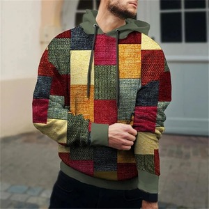 Sudadera con capucha de invierno de alta calidad para hombre, personalizada con bordado y diseño de impresión digital, patrón sólido, precio al por mayor - Product Image 6