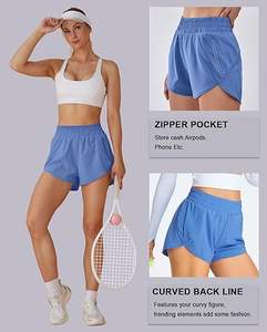 <b>Women</b> Shorts Casual Fashion Summer High Waist Breathable Sportswear Yoga Gym Streetwear Lounge Custom Trendy Brand Clothing - Product Image 5