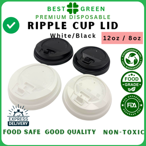 Cốc giấy dùng một lần [đơn/đôi tường] gợn ly 2.5oz / 4oz / 6oz / 7oz / 8oz / 12oz / 16oz tùy chỉnh in ấn - Product Image 4