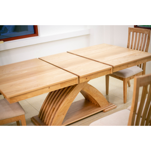 AMITY Ensemble table à manger moderne et chaises en bois de marque Mobilier de maison prêt à être assemblé pour villa Hôtels à bas prix Fabriqué au Vietnam - Product Image 6