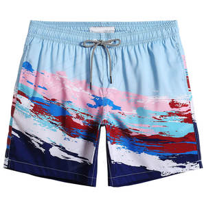 Short de bain de plage pour hommes personnalisé de haute qualité OEM Short de bain 100% coton écologique à sublimation - Product Image 1