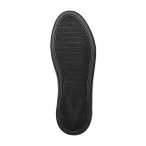 Zapatillas Chunky Brad Black con Parte Superior de Cuero Genuino y Logotipo Bordado, Hechas en Italia - Product Image 6