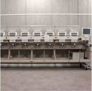 Máquina de bordar comercial de área amplia de ocho cabezales y 15 agujas SWF KX-UK1508-45 - Product Image 1