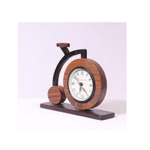 Reloj de mesa de metal de diseño hecho a mano, acabado marrón, usado para el hogar, sala de estar, reloj de mesa a buen precio - Product Image 6