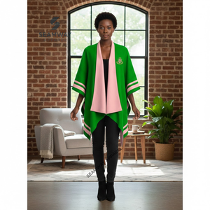 Alpha Kapa Alpha Cape <b>Shawl</b> Women Poncho <b>Wrap</b> Casual Embroidered Wool Shoulder <b>Wrap</b> Cape Winter Poncho Cloak Draped <b>Shawl</b> - Product Image 4