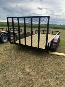 Remolque Utilitario de Alto Rendimiento de 6.4X14 y 2900 lb de Capacidad de Carga, para Trabajo y Uso Agrícola, Compacto, Resistente y Fácil de Remolcar, con Envío Gratuito - Product Image 5