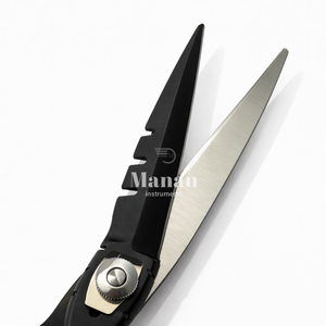 Ciseaux de coiffure professionnels de 6,5 pouces, lame tranchante en acier inoxydable, ciseaux de barbier pour droitiers, pour utilisation en salon de coiffure - Product Image 2