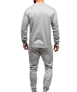 Traje de jogging Logotipo personalizado Ropa de calle informal sobre el tamaño Ropa deportiva Chaqueta de béisbol Conjunto Hombres Chándal para hombres 2026 - Product Image 3