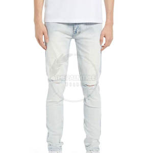 Venta al por mayor de pantalones vaqueros hechos a medida para los hombres de diseño único Jeans Pantalones Venta caliente Pantalones Jeans - Product Image 2