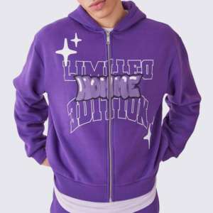 Logo personnalisé, couleur et impression sweats à capuche zippés pour hommes bas quantité minimale de commande 100% coton qualité supérieure Streetwear hommes sweat à capuche zippé - Product Image 1