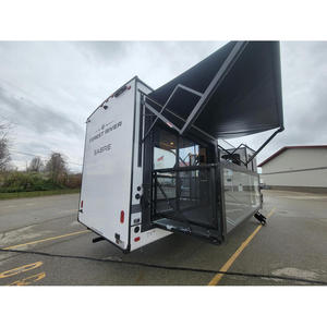Camper Deslizable Usado en Tendencia 2025 Sabre SRF33RLP-C con Características Expandidas, Construcción de Aluminio, Color Negro, para 8 Personas, Ideal para Viajes - Product Image 1