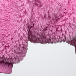 Blousons Bomber en Sherpa de Haute Qualité, Couleur Unie, Prix Bas, Tendances Mode, Meilleure Collection d'Hiver pour Filles, Blousons à Capuche - Product Image 2