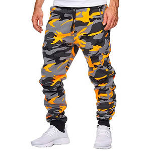 Pantalones Deportivos para Hombre, Pantalones Largos de Chándal, Joggers con Botones, Lona 100% Algodón, Ligeros, Transpirables, Talla Grande, Deportivos Casuales - Product Image 1