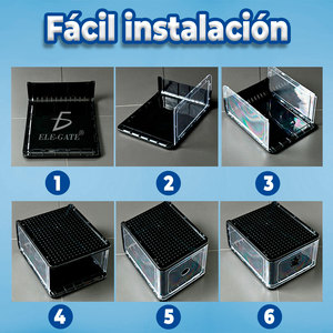 Set di 3 Scatole per Scarpe Trasparenti Impilabili in PP, Organizzatore a Doppio Livello con Design Pieghevole per Armadio - Product Image 5