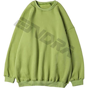 สเวตเชิ้ตของผู้ชายสเวตเชิ้ตสีพื้นผ้าโพลีเอสเตอร์ผ้าคอตตอนดีไซน์แตกต่างกัน - Product Image 3