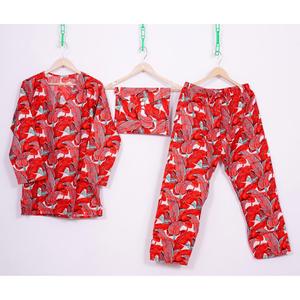 Nouvel ensemble de pyjamas imprimés floraux pour femme mignonne ensemble de vêtements de nuit de l'exportateur et du fabricant indiens - Product Image 1