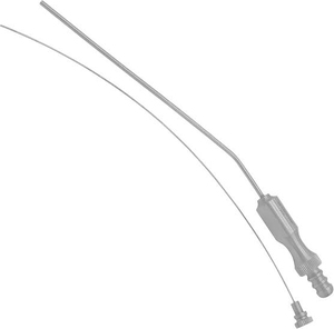 Debonairii 10FR (3.33mm) Tube d'aspiration Frazier avec embout de 7.6 pouces Aspirateur manuel Instrument chirurgical certifié CE ISO - Product Image 2