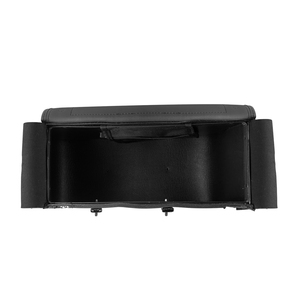 Prix de gros accessoire de moto 2024 sac de selle de moto de haute qualité en cuir de couleur noire - Product Image 6