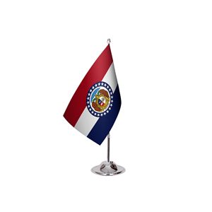 Custom Missouri <b>for</b> State <b>Flag</b>-3x5ft Digital Printing Aluminum <b>Pole</b> Pennant Cotton Nylon Plastic Vinyl Silk - Product Image 3