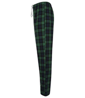 Pantalon de pyjama décontracté léger pour homme, style doux, motif écossais, en toile, ajustement réglable pour un sommeil confortable et respirant