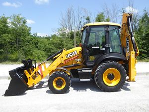 รถตักล้อยาง JCB 1CX Plus ดีเซล ขายดี พร้อมอุปกรณ์เสริม MOOG ประกอบด้วยมอเตอร์ แบริ่ง เครื่องยนต์ เกียร์บ็อกซ์ PLC รับน้ำหนักได้ 45 ตัน - Product Image 3