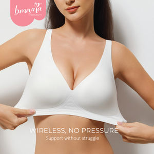 Sujetador Push-Up Inalámbrico con Relleno Extraíble, Delgado, Transpirable y sin Costuras, Gran Venta - Product Image 4