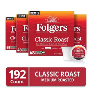 Café Folgers Classic Roast, Tueste Medio, Cápsulas Keurig K-Cup, Cajas de 48 Unidades (Paquete de 4) - Product Image 6