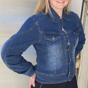 Chaqueta Vaquera Ligera y Elegante para Mujer, Transpirable, de Primera Calidad, Chaqueta Vaquera para Mujer Más Vendida - Product Image 5