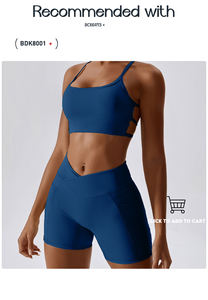 new Tight Long Sleeve Fitness Wear Sport Bra Jacket High Waist <b>Shorts</b> Push up Leggings 4pcs Yoga <b>Gym</b> <b>Set</b> - Product Image 4