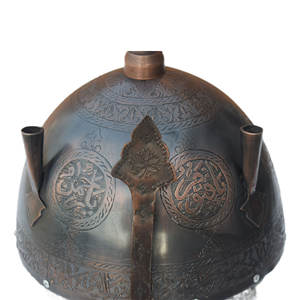 Casco vikingo con forro de cuero de cadena plateada, disfraz de casco griego portátil, casco Medieval temprano utilizado por Edge Knives - Product Image 2
