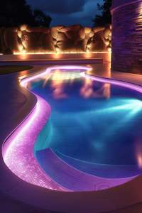 Lumière LED sous-marine encastrée 12W RGBW | Support dissimulé | Changement de couleur RVB/RGBW/RGBWW | DC 24V - Product Image 3