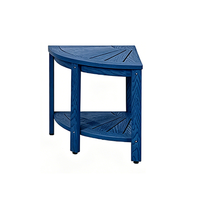 Table d'appoint en plastique résistant aux intempéries, table d'appoint extérieure en plastique HIPS pour patio, pelouse, jardin, piscine, pique-nique