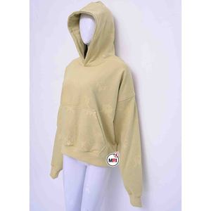 Vente en gros de sweat à capuche oversize sérigraphié en polaire 100% coton de qualité supérieure respirant manches régulières logo personnalisé - Product Image 5