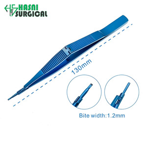 Juego de Instrumentos Manuales de Acero Inoxidable para Trabeculectomía y Vitreo-retinal con Ancho de Mordida de 0.8 mm, Instrumentos Quirúrgicos Oftálmicos - Product Image 3