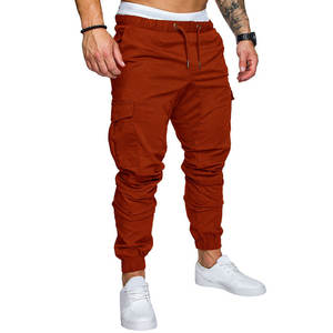Customized Design Heavy Duty Worsted Distressed Casual <b>Cargo</b> <b>Pants</b> Spring for Man Hiking <b>Waterproof</b> Windproof 100% Polyester - Product Image 5