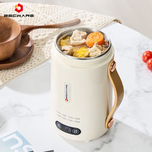 Bouilloire portable 110V, petite tasse de chauffage électrique intégrée à isolation de voyage - Product Image 5