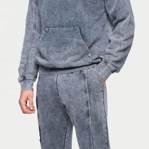 Vente en gros Concevez Votre Propre Survêtement Lavage à l'Acide Meilleure Vente Personnalisé Survêtement Lavage à l'Acide pour Hommes - Product Image 5