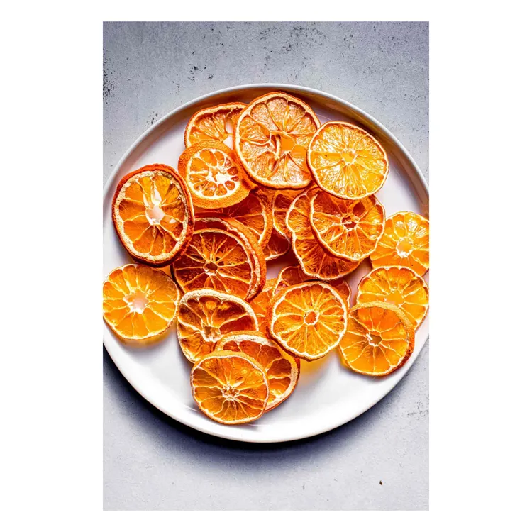 उच्च गुणवत्ता सेवा सब्जी की आपूर्ति फ्रीज सूखे नारंगी स्लाइस